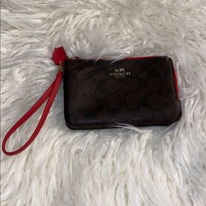 Authentic COACH wristlet. Used a few times